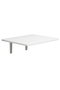 Hanah Home Mesa plegable Nur - Blanco